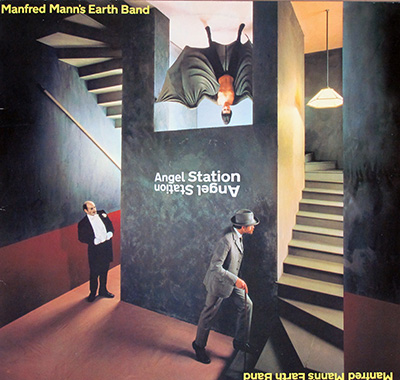 MANFRED MANN'S EARTH BAND - Angel Station  album front cover vinyl record